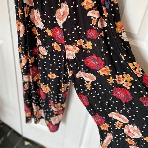 Airy floral jumpsuit